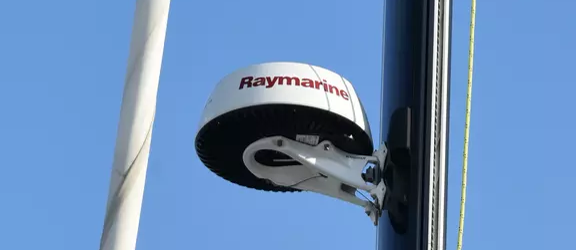 Radar en radomo