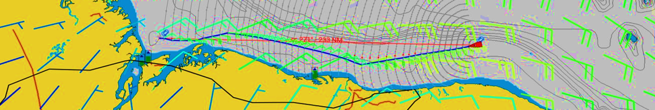 Weather routing