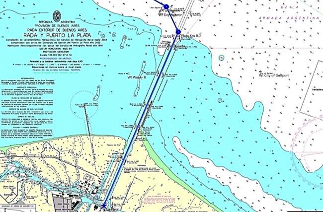Canal de Acceso al Puerto de La Plata