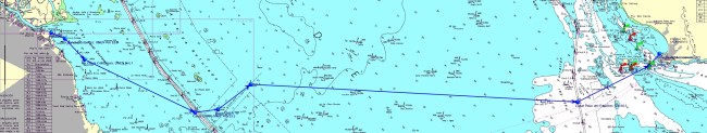 San Isidro, AR - Colonia, UY: Ruta Norte