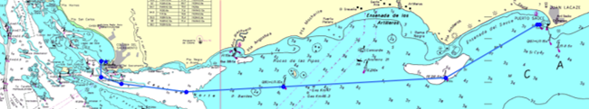 Colonia del Sacramento, UY - Puerto del Buceo, UY